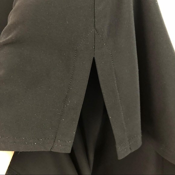 Sympli Women’s Solid Black 3/4 Sleeve Blouse Top - Picture 4 of 4